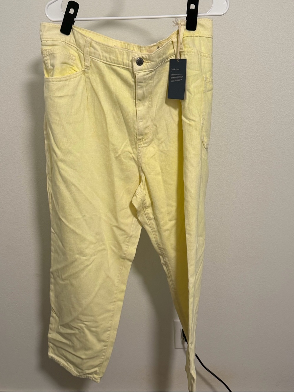 Target Men's Light Yellow Chinos